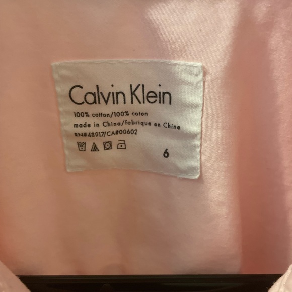 Cotton Bomber Pink CK Sz 6 - Picture 2 of 3